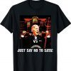 Biden Just Say No To Satan Vintage Shirts
