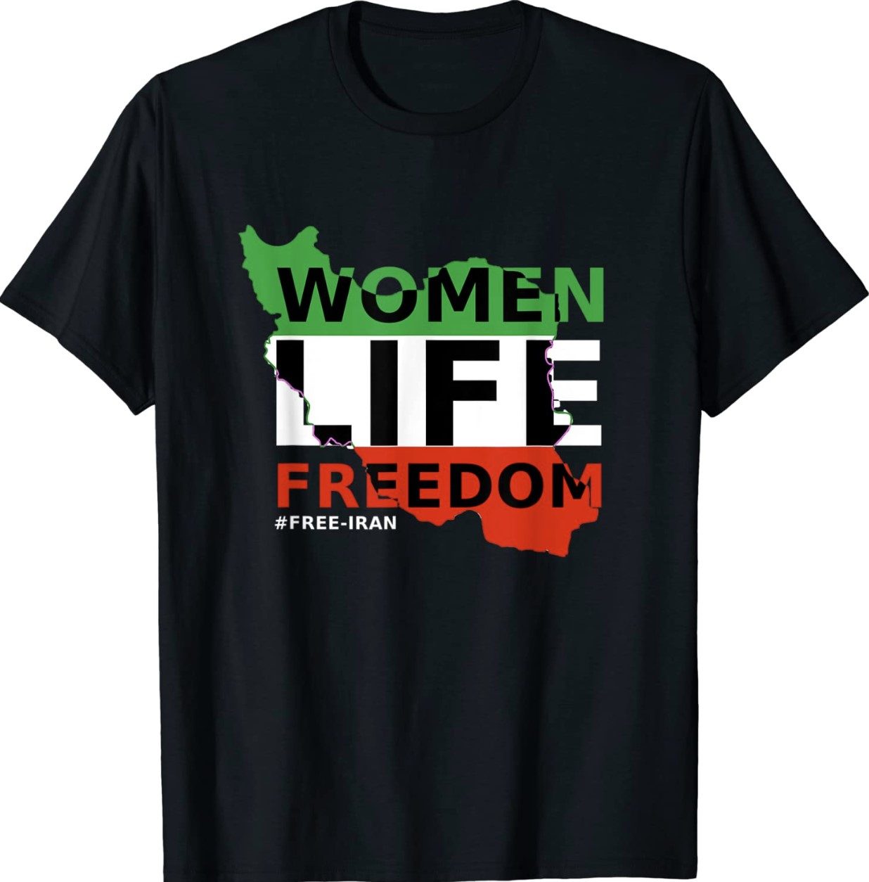 Free Iran Women Life freedom Stand With Persian Women Iran Tee Shirt ...