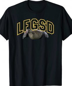 Funny LFGSD Goose Design Lucky Tee Shirt