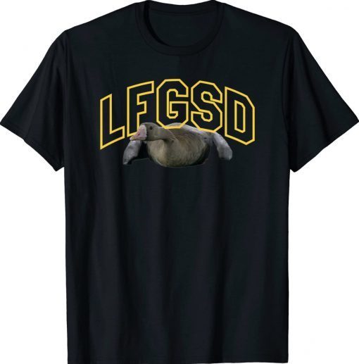 Funny LFGSD Goose Design Lucky Tee Shirt