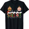 Funny Chest Nuts Couples Christmas Chestnuts Adult Matching Tee Shirt