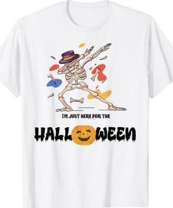 Halloween Dabbing Skeleton Scary Skeleton Costume Unisex TShirt