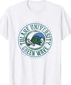 Tulane Green Wave Showtime White Officially T-Shirt