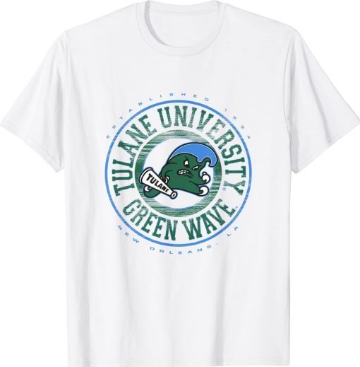 Tulane Green Wave Showtime White Officially T-Shirt