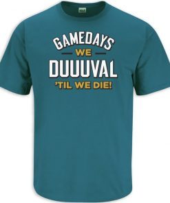 Gamedays We Duuuval Jacksonville Vintage T-Shirt