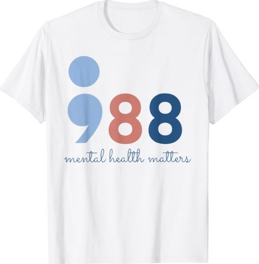 988 Mental Health Matters Tee Shirt