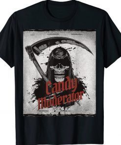 Halloween Candy Moderator Costume of Death Tee Shirt