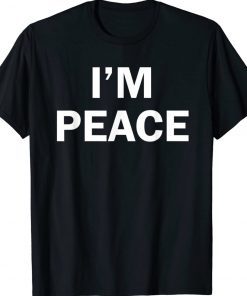 I'm Peace Funny Couple I Come In Peace Vintage T-Shirt