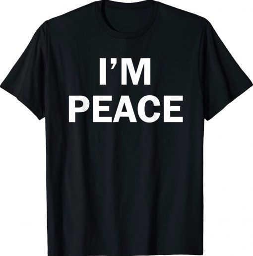 I'm Peace Funny Couple I Come In Peace Vintage T-Shirt