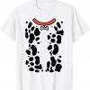 Red Dalmatian Costume Halloween Dog Gift T-Shirt