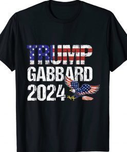 Vintage Trump Gabbard 2024 Shirts