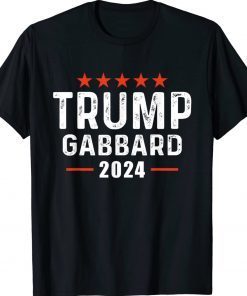 Womens Trump Gabbard 2024 Tee Shirt