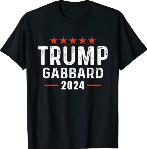 Womens Trump Gabbard 2024 Tee Shirt