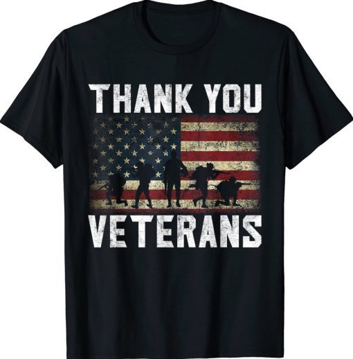 Veterans Day Gifts Thank You Veterans Proud Tee TShirt