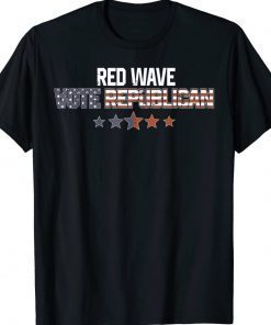 The Red Wave Is Coming 2022/2024 Elections Tee Shirt