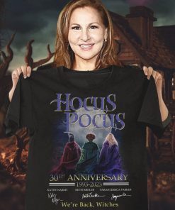 Vintage Hocus Pocus 30th Anniversary We're Back Withches T-Shirt