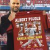 Albert Pujols 700 Career Home Runs Cardinals Vintage TShirt