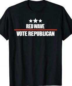 The Red Wave Is Coming 2024 Tee Shirt