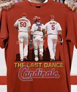 Yadi Waino Pujols One Last Run 2022 Cardinals T-Shirt