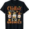 Chillin With My ER Gnomies Nurse Gnome Thanksgiving Fall Vintage Shirts