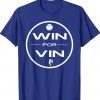 Los Angeles Baseball Win For Vin Microphone Vintage TShirt