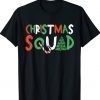 Funny Christmas Squad Family Group Matching Santa Elf Gift T-Shirt