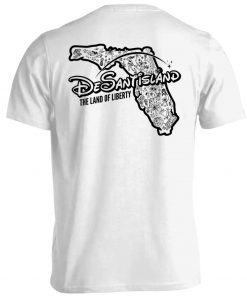 DeSantisland The Land Of Liberty Vintage TShirt