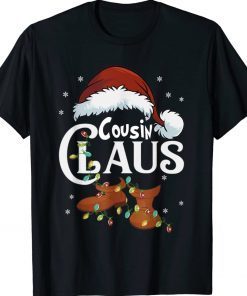 Cousin Claus Santa Funny Christmas Pajama Matching Family Gift TShirt