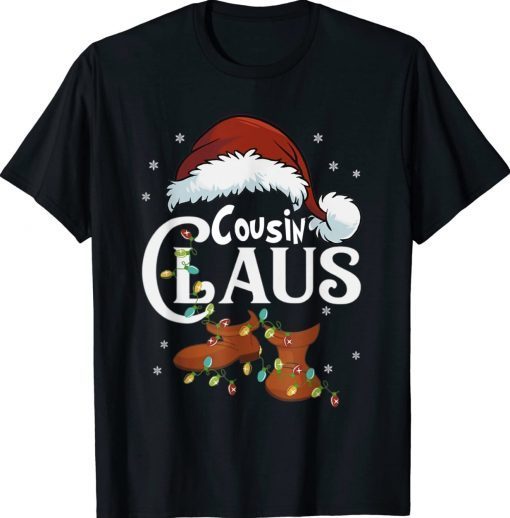 Cousin Claus Santa Funny Christmas Pajama Matching Family Gift TShirt