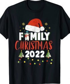 Family Christmas 2022 Familys Matching Xmas Family Tee Shirt