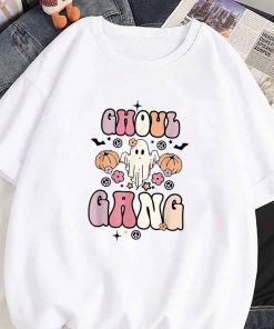 Ghoul Gang Groovy Hey Boo Pumpkin Boo Crew Halloween Gift T-Shirt