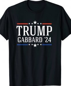 Trump and Tulsi Gabbard 2024 Presidential Election Tee Shirt