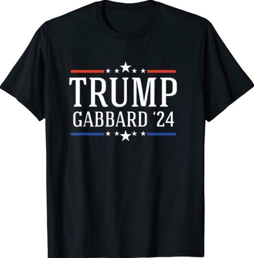 Trump and Tulsi Gabbard 2024 Presidential Election Tee Shirt