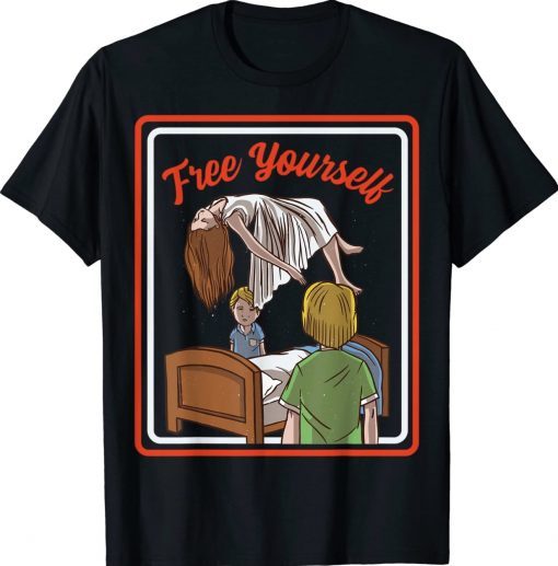 Horror Free Yourself Demon Possessed Vintage T-Shirt