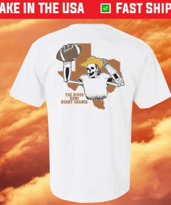 The River Runs Burnt Orange Tee Shirt