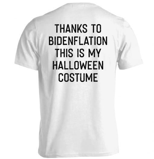 Vintage Thanks To Bidenflation Halloween Shirt