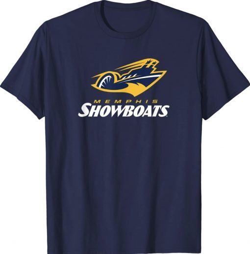 Memphis Showboats Logo 2023 T-Shirt