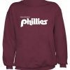 Philadelphia Phillies Maroon Cooperstown Tee Shirt