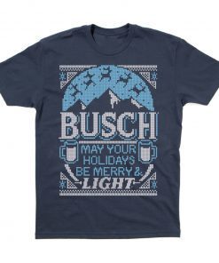 Busch Light Be Merry Light 2023 TShirt