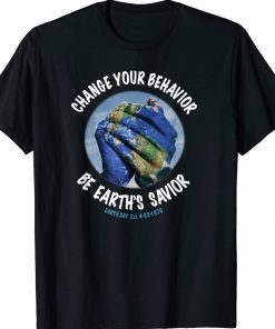 Earth Day Save the Planet Plant More Trees Clean the Seas Unisex TShirt