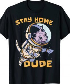 Cat Astronaut Space Gift T-Shirt