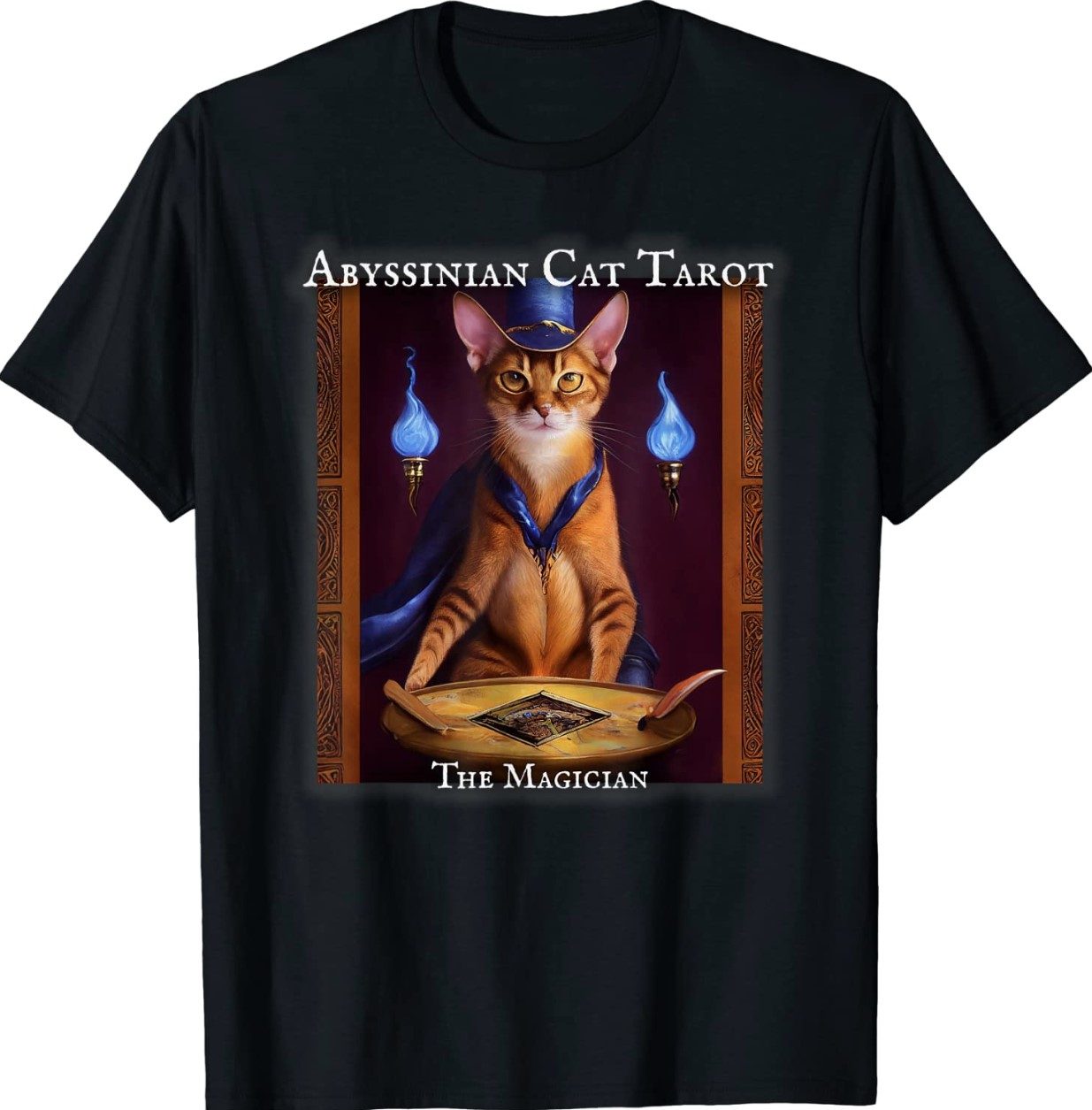 Luxury Magician Cartoon Cat Shirt