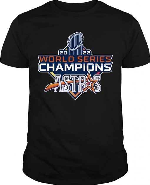 Astronaut Baseball World Series 2022 Champions Retro T-Shirt