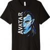 Avatar The Way of Water Jake Sully Split Avatar Face Vintage TShirt