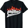 Philly Baseball Lovers Baseball Fans Vintage Tee Shirt