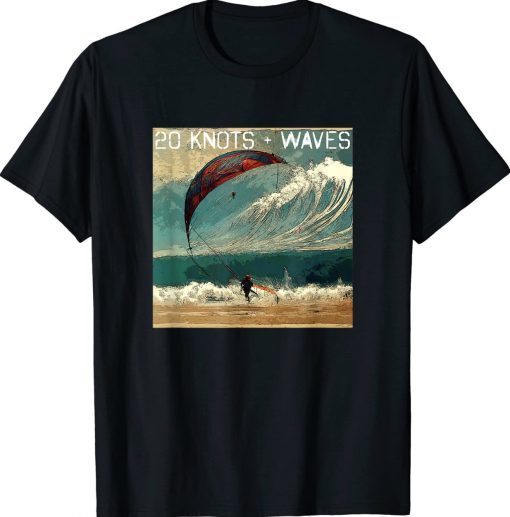 20 Knots Plus Waves Tee Shirt