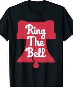 Vintage Philly Ring The Bell Philadelphia Baseball Christmas 2023 T-Shirt