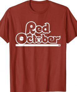 Official Red October Philly Philadelphia Baseball Tee Shirt