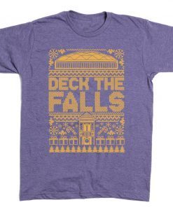 DECK THE FALLS PURPLE TEE SHIRT