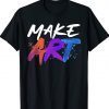 Cool Art Artists Art Painter Painting Tee Shirt
